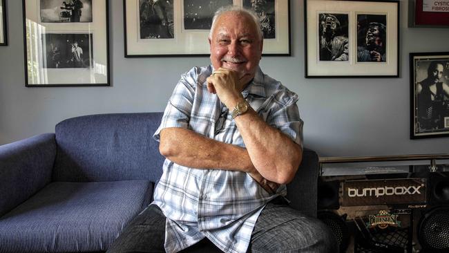 Bluesfest festival director Peter Noble in his office at Tyagarah. Picture: Natalie Grono