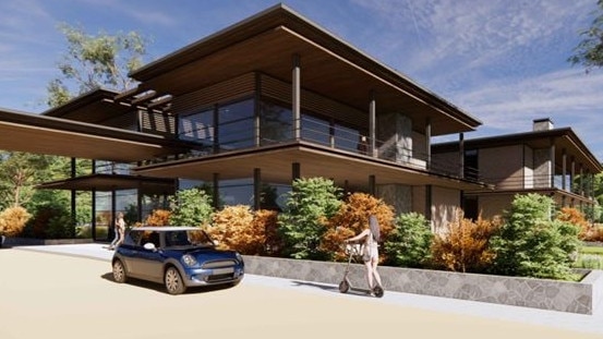 USE THESE ONES. Hi-res renders of plans for a massive tourist park in Kurrajong Hills.