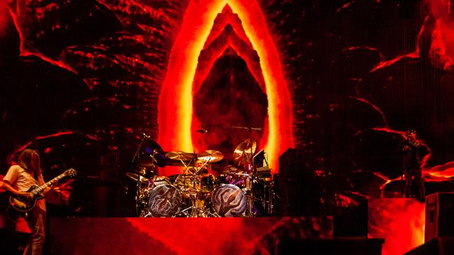 American progressive metal band Tool performing at RAC Arena in Perth on February 14. Picture: Duncan Barnes