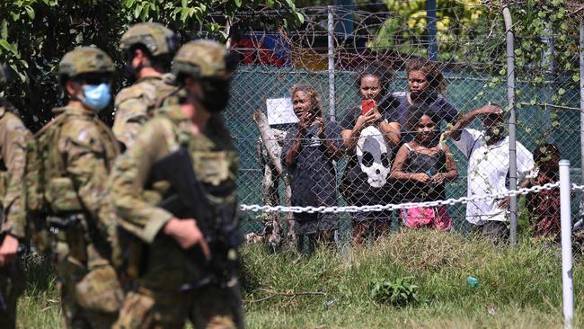 Australia will focus its defence forces on the greater Pacific region, including the Solomon Islands. Picture: Gary Ramage