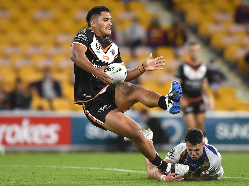 Shawn Blore’s role is up in the air following the recruitment of Isaiah Papali’I and John Bateman. Picture: Albert Perez/Getty Images