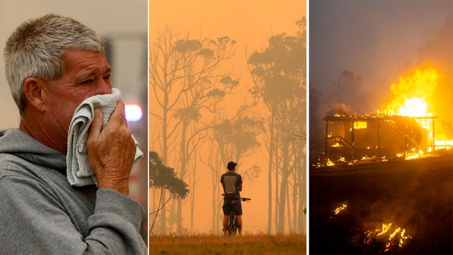 Fires have ravaged NSW and Queensland.