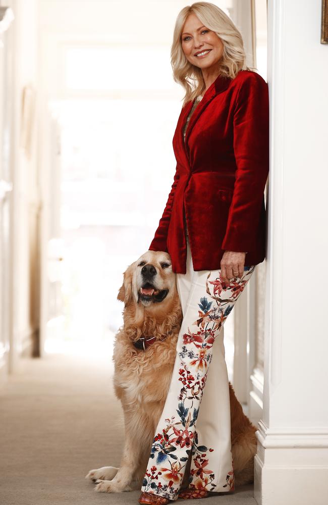 Kerri-Anne Kennerley pictured at her home in Sydney. Picture: Sam Ruttyn