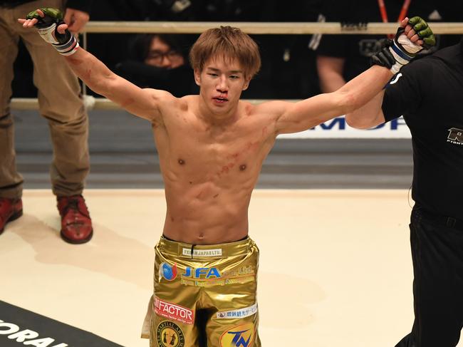 Kai Asakura can become the first Japanese UFC champion. Picture: Getty Images