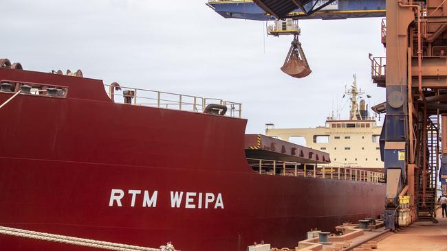 RTM Weipa's first delivery of bauxite to Rio Tinto Yarwun on December 10, 2018.