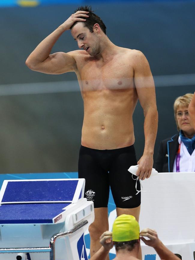 James Magnussen had a tough time at the London Olympics. Picture: Phil Hillyard