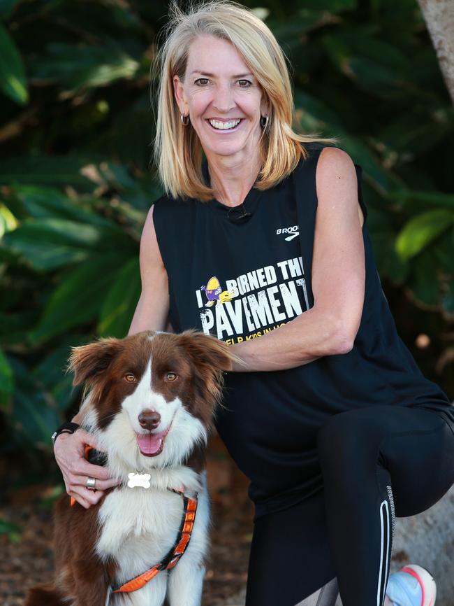 Jane Flemming and her pet dog ‘Buddy’.