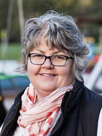 Acting Mayor Sally Doyle for Huon Valley Council. Picture: Facebook.