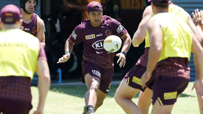 Anthony Milford is set to play for the Broncos at the NRL Nines. Photo: Liam Kidston.