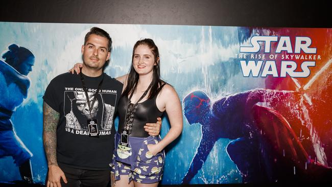 The Brisbane premiere of Star Wars: The Rise of Skywalker at Reading Cinemas Newmarket. Picture: Jared Vethaak