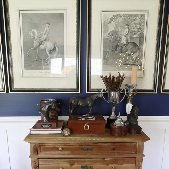 Bailey’s love of horses on display at his property in Sutton Forest.