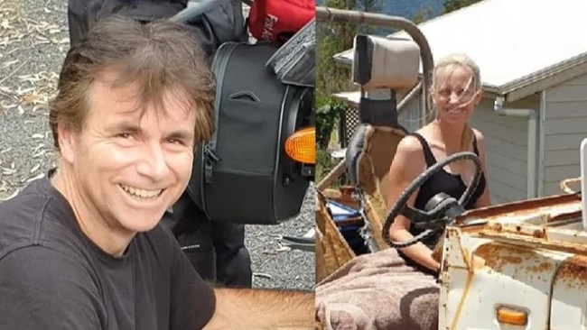 Nigel and Caryn broke several bones as a result of the head-on crash at Mt Samson. Photo: GoFundMe