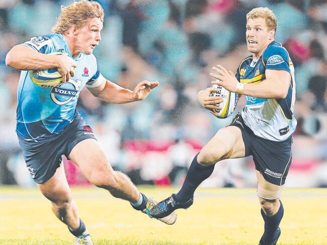 The clash between Michael Hooper and David Pocock promises to be a no-holds barred affair.