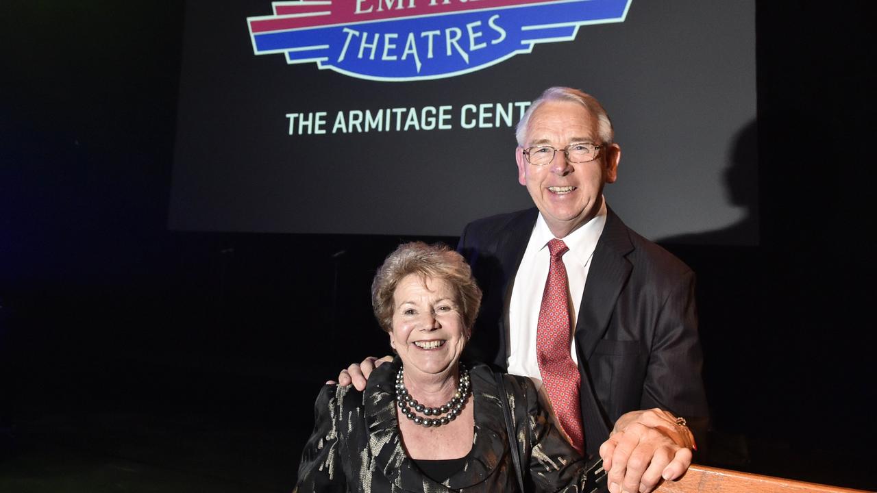 Official opening of the new building, The Armitage Centre, at the Empire Theatre. September 8, 2014. Conchita and Clive Armitage. Photo: Bev Lacey / The Chronicle