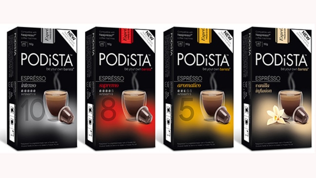 Podista coffee clearance pods