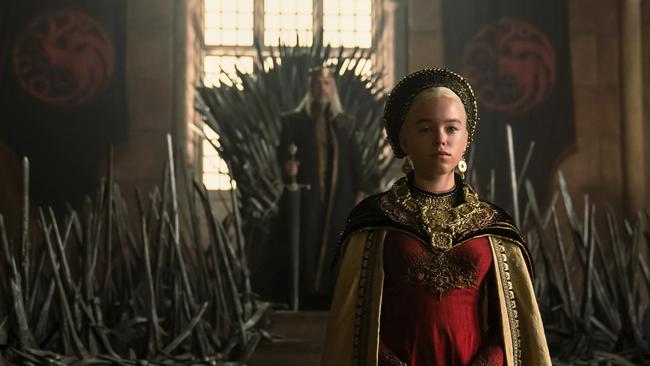 House Of The Dragon - Milly Alcock as Young Rhaenyra. CREDIT HBO/BINGE