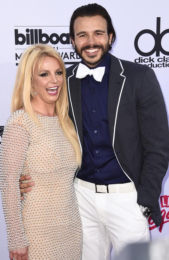 New love ... Britney Spears has found happiness with her television producer beau Charlie Ebersol. Picture: AFP Photo