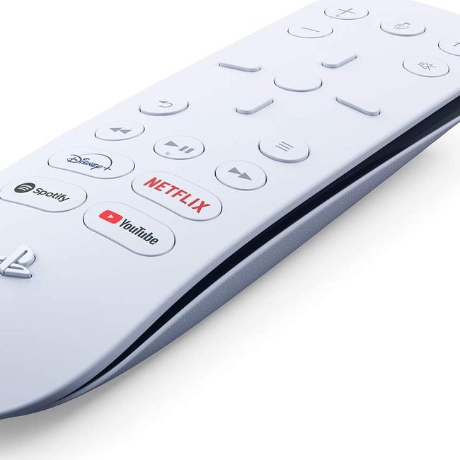 The PlayStation 5 Media Remote gives players easier access to streaming entertainment.