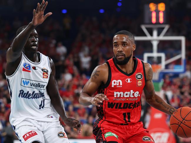 Bryce Cotton poured in 49 points for the Wildcats. Picture: Getty Images