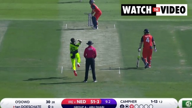 Irish cricketer Curtis Campher takes four wickets at T20 World Cup