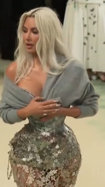 Kim Kardashian's waist-snatching Met Gala look