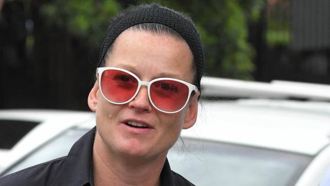Criminal identity Belinda Van Krevel outside Wollongong courthouse in 2020. Picture: NCA NewsWire / Simon Bullard.