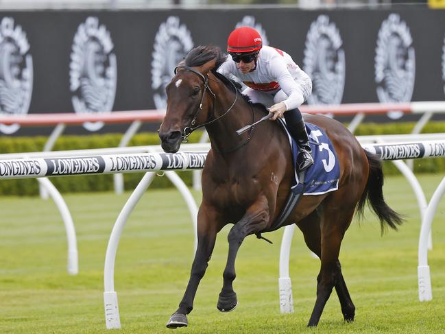 WEEKEND TELEGRAPHS -  17/12/22  MUST CHECK WITH PIC EDITOR JEFF DARMANIN BEFORE PUBLISHING  -Horse races at Royal Randwick Racecourse. Race 9 winner ÃI Am MeÃ ridden by James McDonald. Picture: Sam Ruttyn