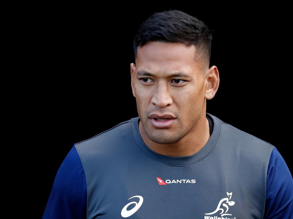 Israel Folau. (Photo by Jason McCawley/Getty Images)