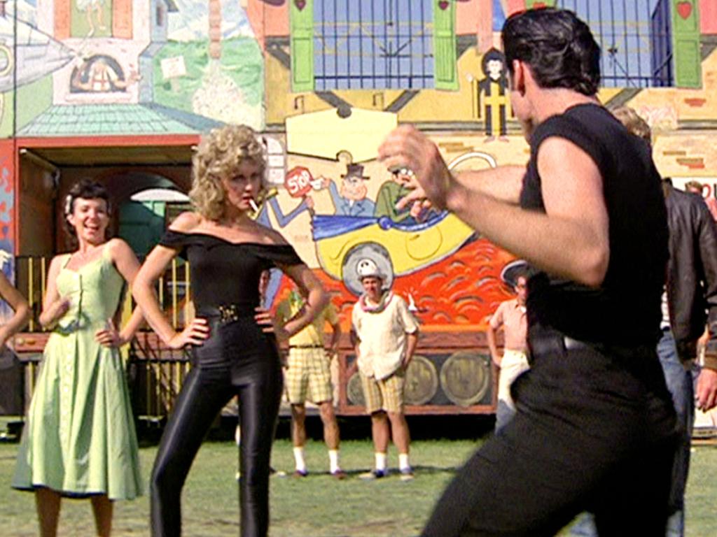 The classic fairground scene from Grease was adored by millions of fans. Picture: CBS via Getty Images