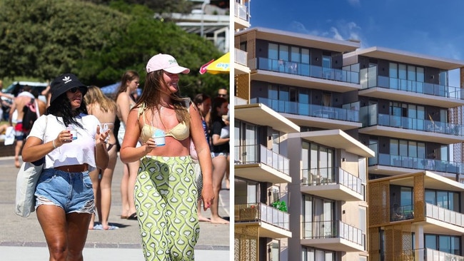 As rent prices hit a record high, hordes of struggling Aussies are set to be left behind in Tuesday’s budget. Picture: Saeed Khan/AFP