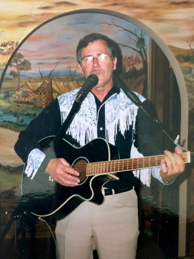 Gregory Keith Davies, who has pleaded guilty to the 1984 rape and murder of Kylie Maybury, 6, performed at country and western clubs in Ararat and Maryborough.