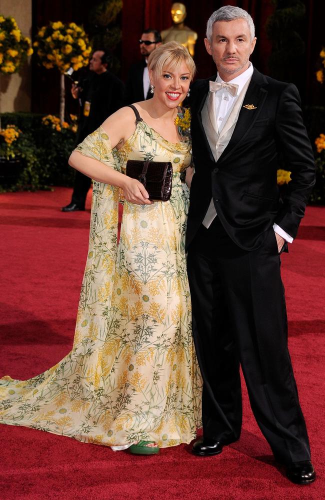 Catherine Martin and director Baz Luhrmann arrive at the 81st Annual Academy Awards held at Kodak Theatre on February 22, 2009 in Los Angeles, California. (Photo by Frazer Harrison/Getty Images)