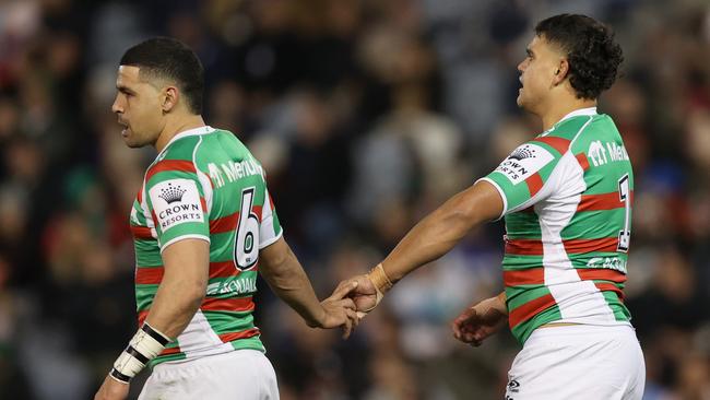 Cody Walker and Latrell Mitchell have starred for the Blues (Photo by Ashley Feder/Getty Images)