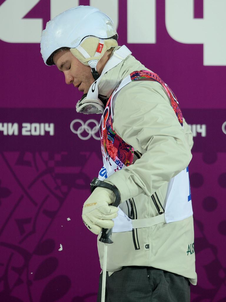 Dale Begg-Smith in Sochi. Picture: AAP/Paul Miller