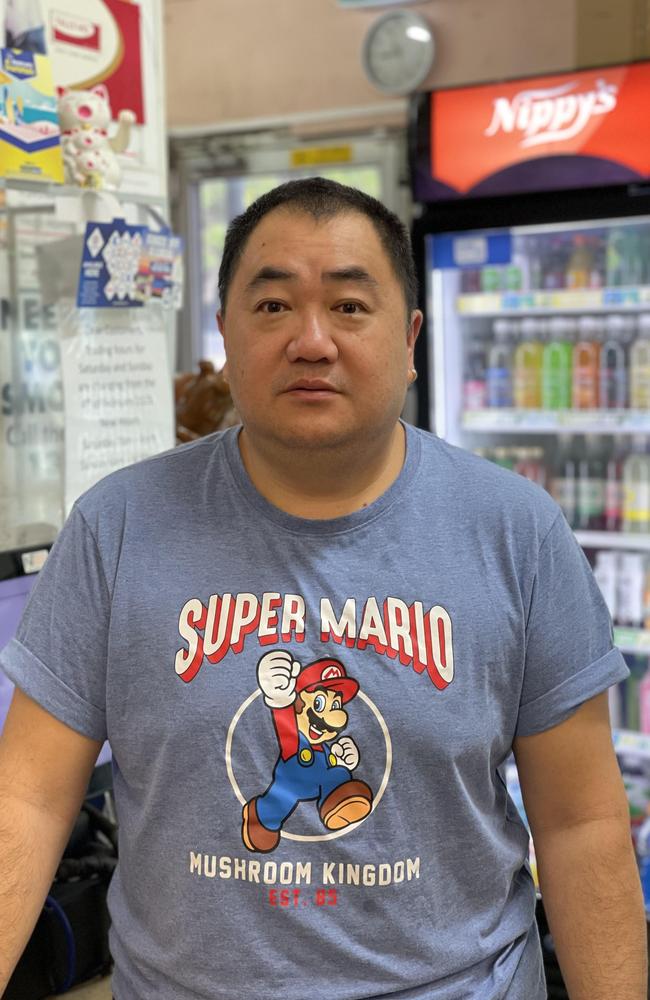 Happy Foodland owner Paulo Mu said he was called back to his Rapid Creek supermarket last night by police, to hand over CCTV. Picture: Annabel Bowles