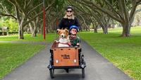 The bike that'll fit the whole family - even the dog