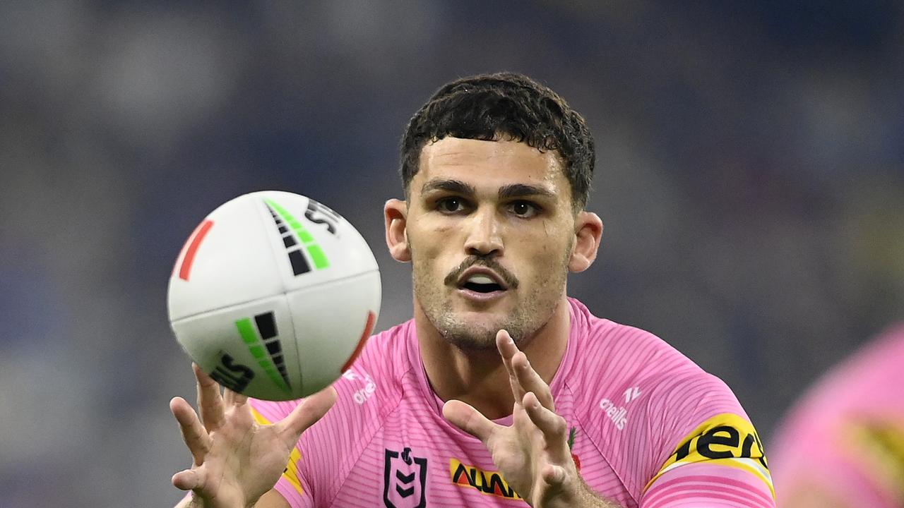 Nathan Cleary steered his side to victory in his first game back from injury. Picture: Getty Images