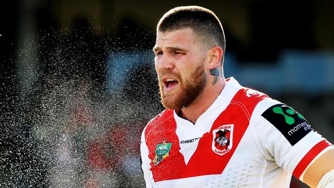 Josh Dugan is reportedly unhappy with the Dragons contract offer. Picture: Mark Evans