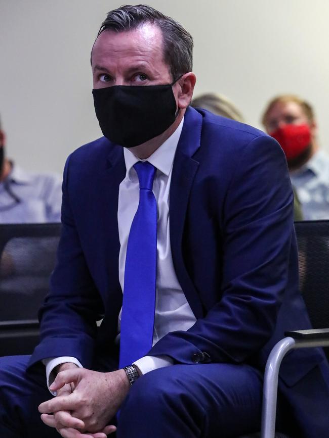 Mark McGowan claims the softer approach to the latest outbreak says more about the nature of the situation than any shift in policy. Picture: Colin Murty