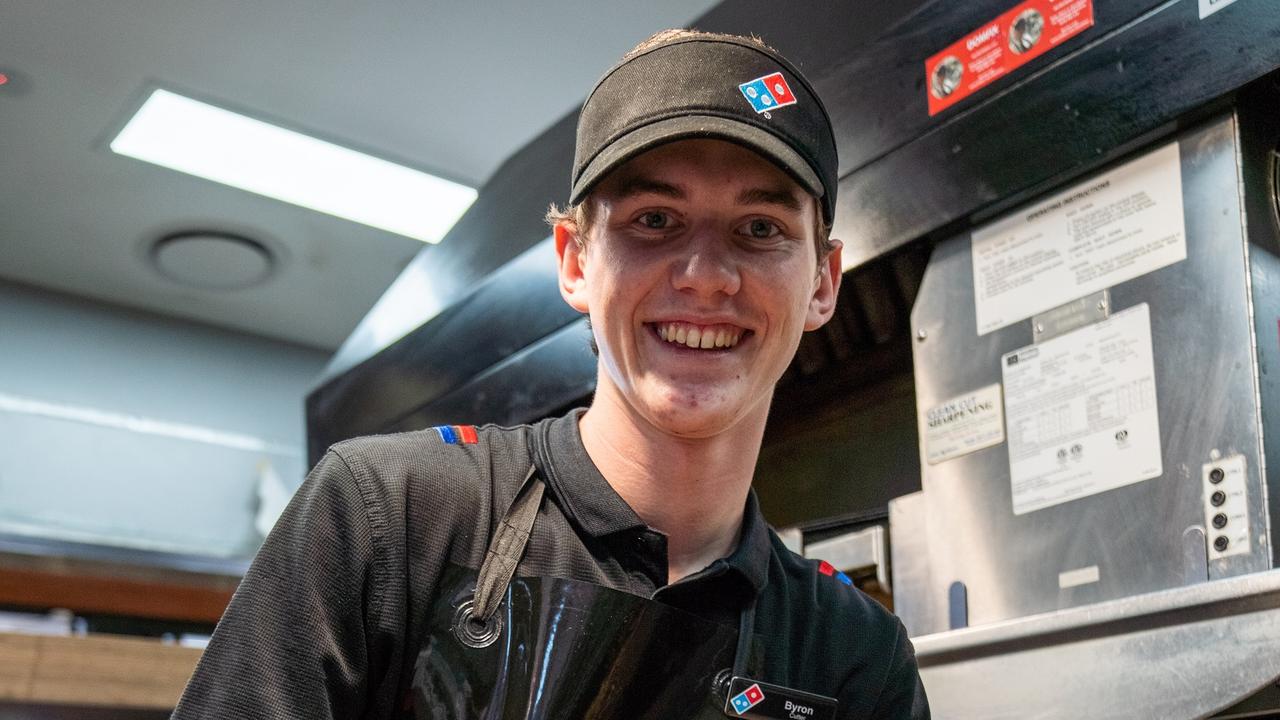 Pizza giant Domino’s has launched a hiring spree to fill 7000 roles in its stores across Australia. Picture: Supplied