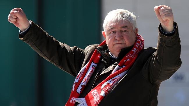 Relatives of Hillsborough victims show their emotions after the result.