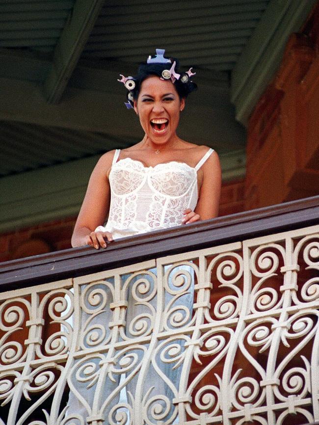 Kate Ceberano on her wedding day. Picture: Rob Baird