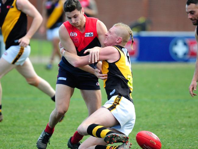 Anthony Prestia was one of Tullamarine's best. Picture: Jamie Morey