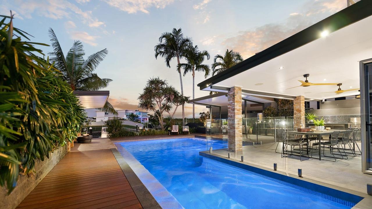 A sophisticated state of the art, hi-tech Home, 26 Brindabella Quay, Trinity Beach has been renovated, extended, and redesigned, raising the standard of this award-winning build.