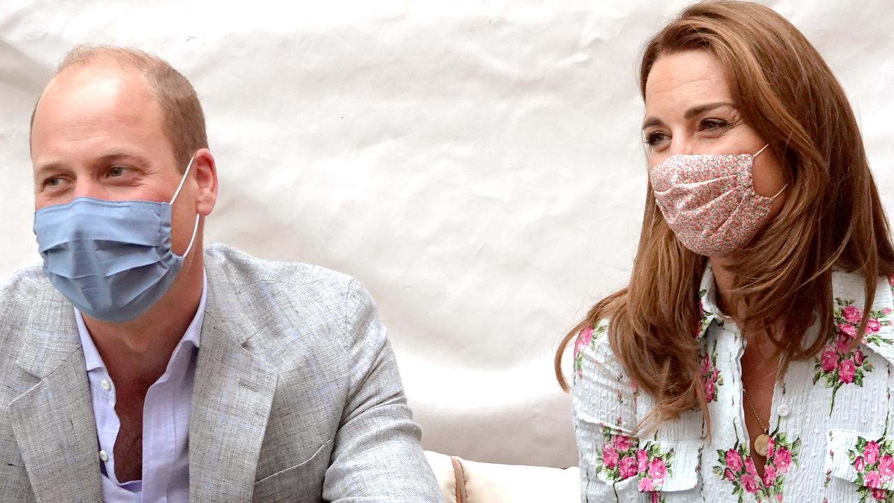 Kate Middleton and their kids weren’t infected with the virus, according to reports. Picture: Getty Images.