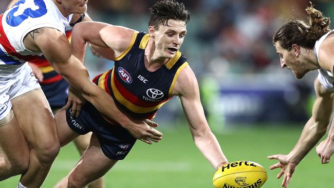 Melbourne is believed to have made contact with Jake Lever. Picture: Getty Images