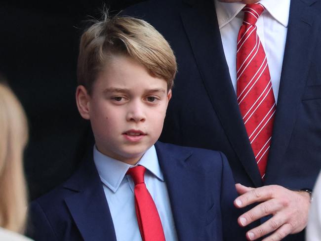 Prince George will be going back to school next week. Picture: Pascal GUYOT / AFP