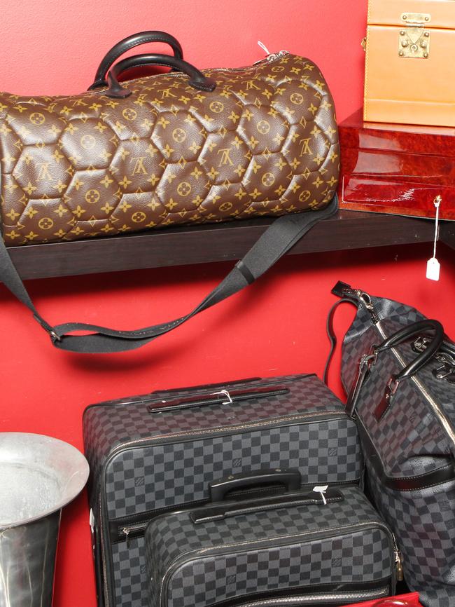 Louis Vuitton bags were among the expensive goods the fake prince splashed out on.