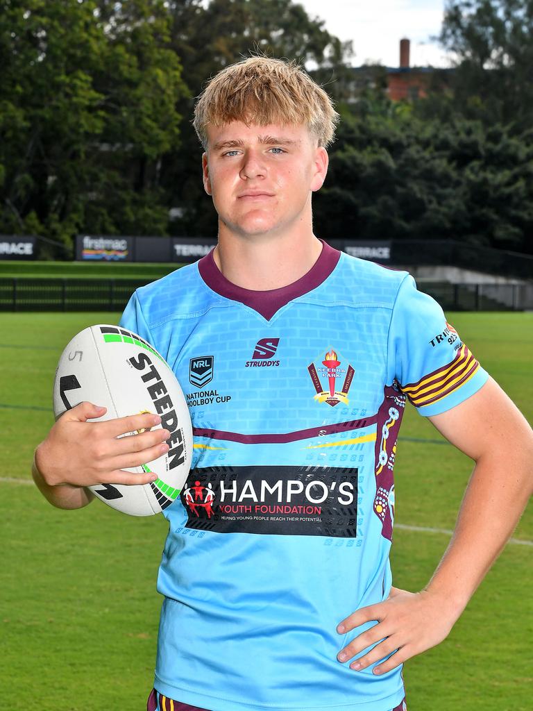 Cooper Murphy is the Keebra Park SHS captain. Picture, John Gass