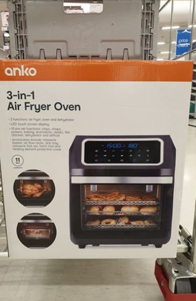 Kmart customers in frenzy over Anko 3in1 Air Fryer Oven